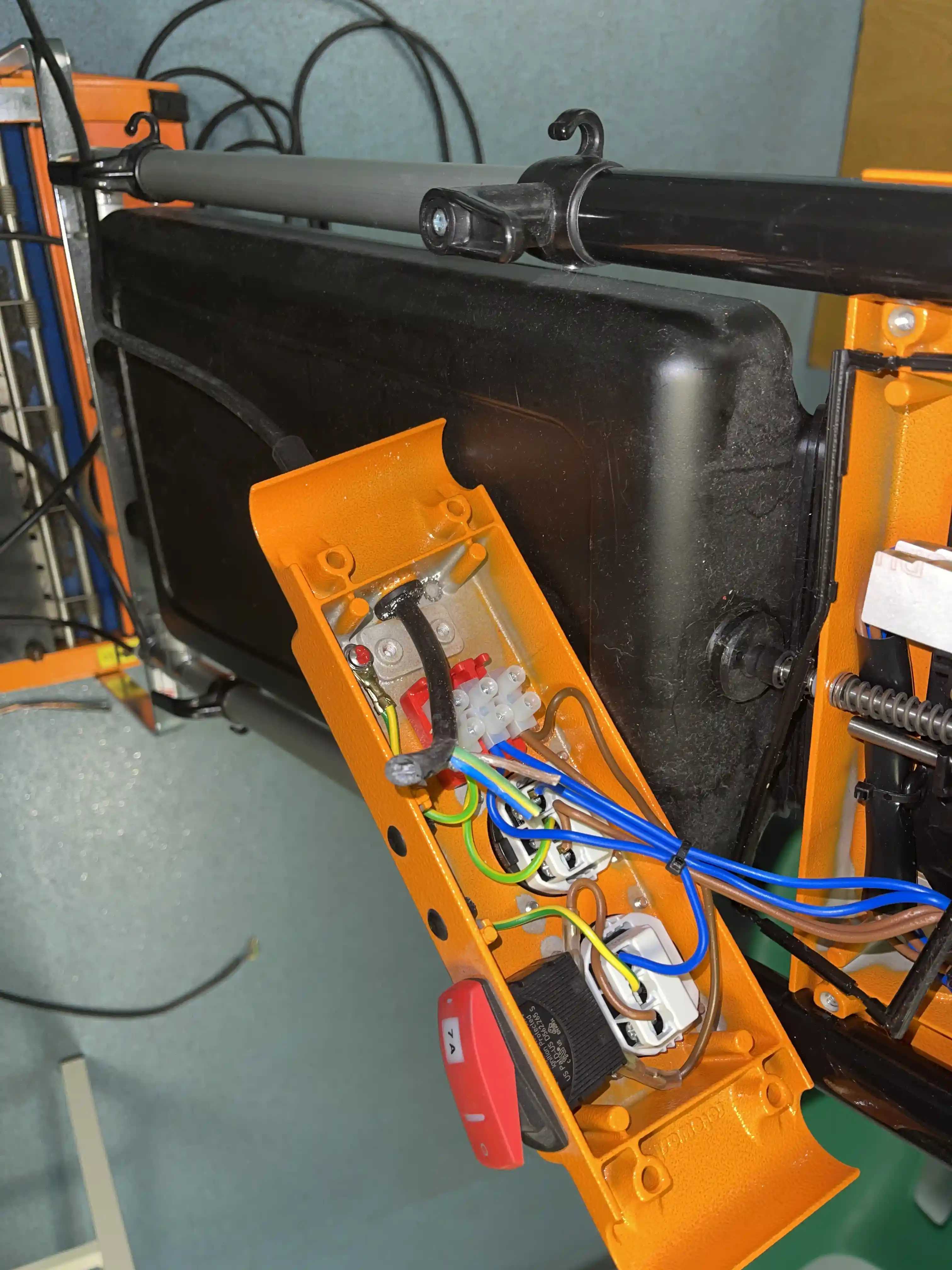 Electrical wiring of buildings services